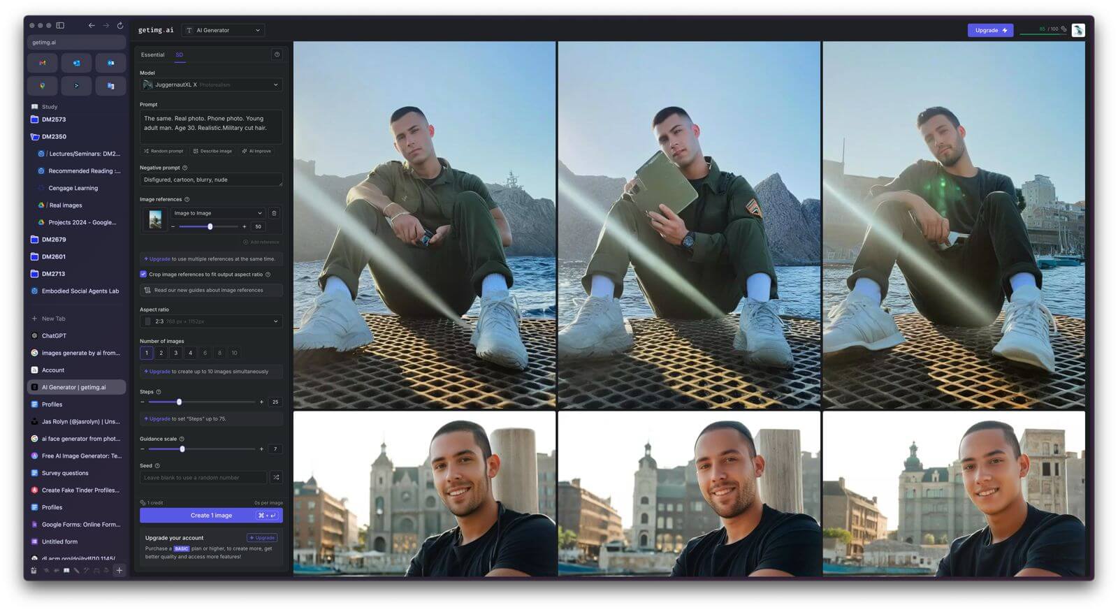 a picture of using getimg.ai