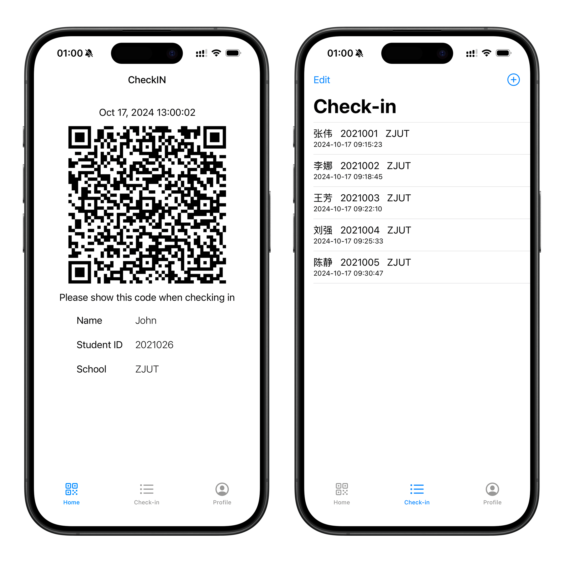 Image for CheckIn - Built with UIKit